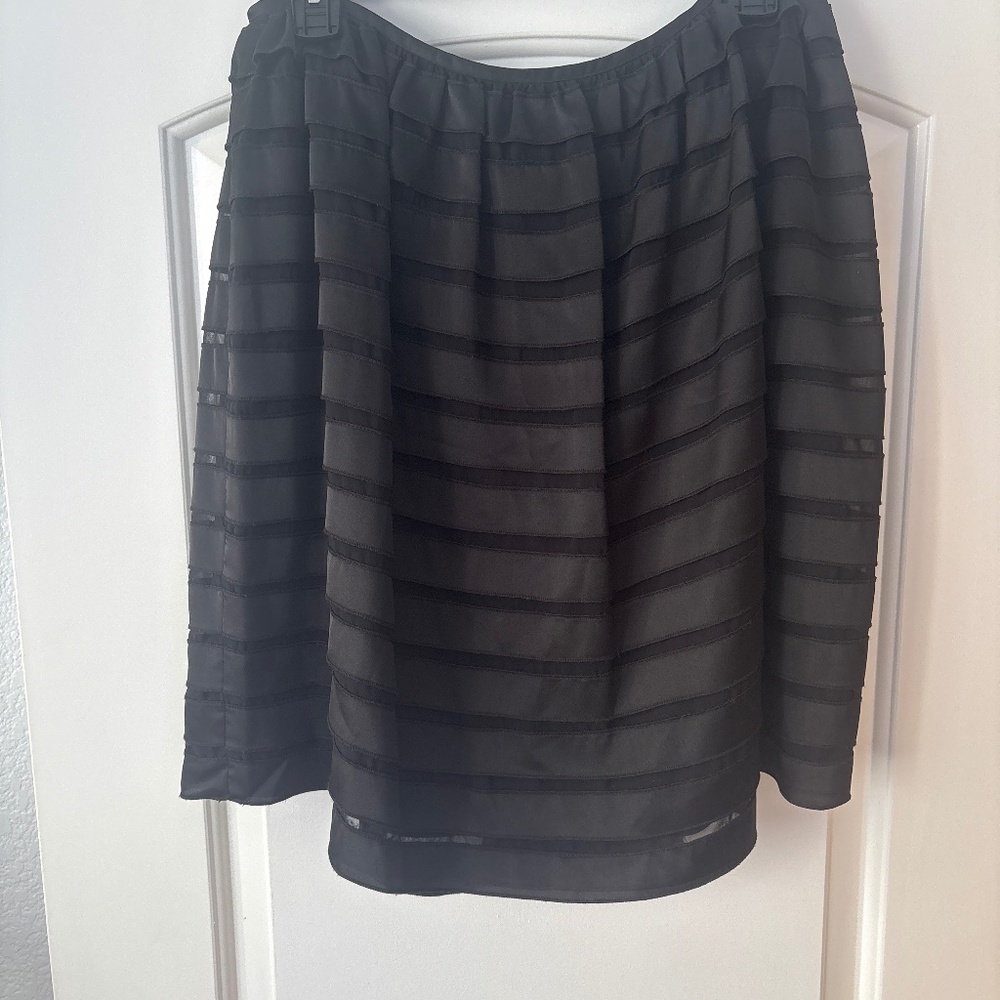 Satin skirt